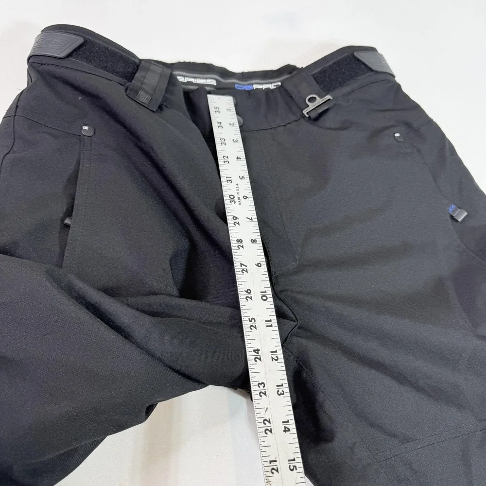 Ocean & Earth Snow Pants Mens Medium Black OE Pro Series Insulated Ski Cargo